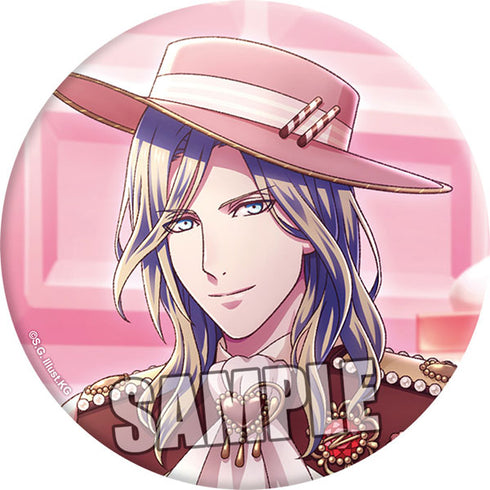 『うたの☆プリンスさまっ♪ Shining Live』缶バッジ Dress-up Chocolatier アナザーショットVer.「カミュ」